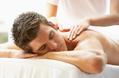 Man Receiving Massage